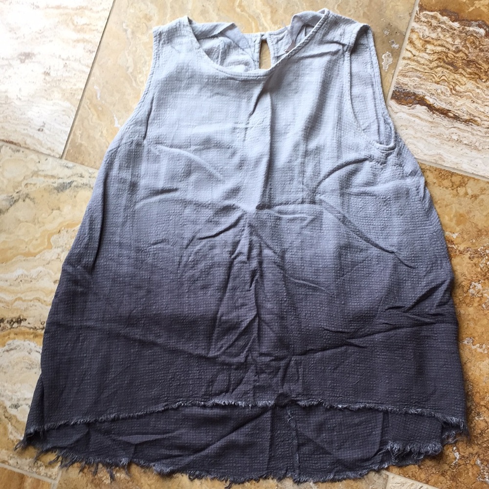 Mona B textured dovegray-charcoal grayscale ombré